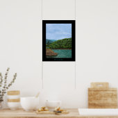 Voordat u de Art Print Regen (Keuken)