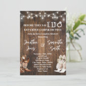 Voordat zeggen dat ik doe koppels douchen Western  Kaart (Staand voorkant)