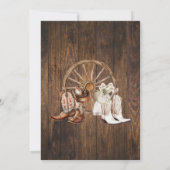 Voordat zeggen dat ik doe koppels douchen Western  Kaart (Achterkant)