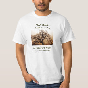 Voordeel T-shirt:  "Ontmoet Robin in Sherwood" T-shirt