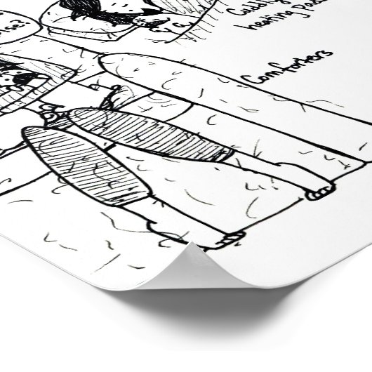 Voordelen voor eigendom van pc's poster (Hoek)