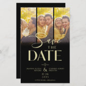 Voordelige foto's van Chic Modern 3 Wedding Collag (Voorkant / Achterkant)