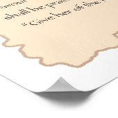 Voordelige perkamentafdrukken poster (Hoek)