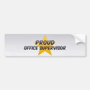 Voorgestelde Kantoor Supervisor Bumpersticker