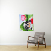 Voorheen de Waterverf van Shih Tzu Wandkleed (In situ)