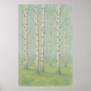 Voorjaar 6, April Silence, Seizoensgebonden Print