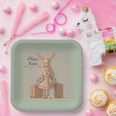 voorjaar, papieren bordje (Feest)