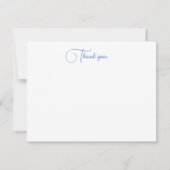 Voorjaar Waterverf dank u kaart (Achterkant)