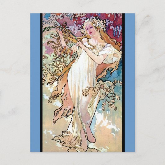 Voorjaars Herfst Winter Briefkaart (Voorkant)