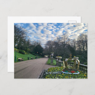 Voorjaars ochtend briefkaart