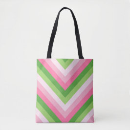 Voorjaars picknick Chevron Draagtas