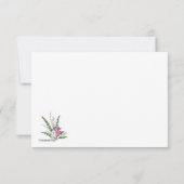 Voorjaarsaankondiging Bedankkaart (Achterkant)