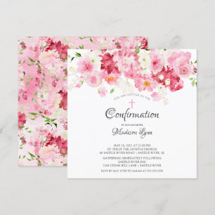 Voorjaarsbericht bloesems Floral bevestiging Kaart