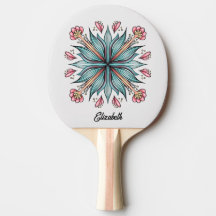 Voorjaarsbloei: geometrische bloemen