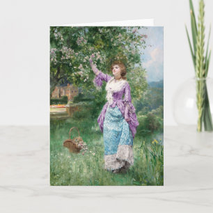 voorjaarsbloei Henry John Yend King Kaart