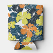 Voorjaarsbloem:  bloemtextuur blikjeskoeler (Achterkant)