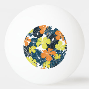 Voorjaarsbloem: bloemtextuur pingpongballen