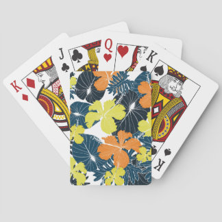 Voorjaarsbloem:  bloemtextuur pokerkaarten