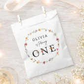 Voorjaarsbloem Floral 1e verjaardag Bedankzakje (Geknipt)