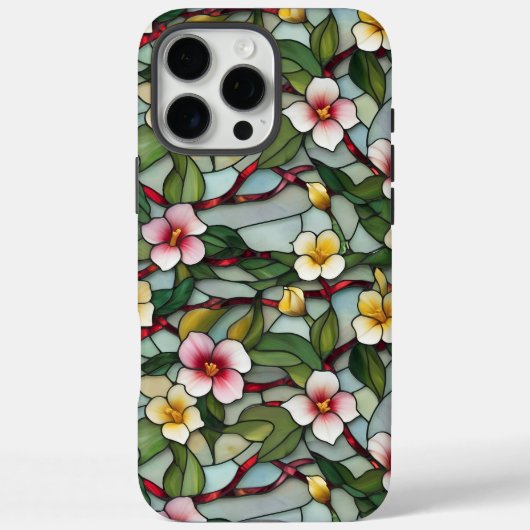Voorjaarsbloemen in roze en geel Case-Mate iPhone case (Achterkant)