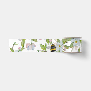 Voorjaarsbloesems en hommels lint
