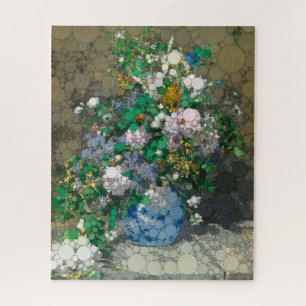 Voorjaarsboeket van After Pierre-Auguste Renoir Legpuzzel