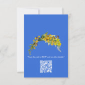 Voorjaarsboterbloemen Dank je wel RSVP Kaartje (Achterkant)