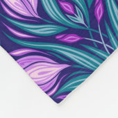 Voorjaarscrocussen Fleece Deken (Hoek)