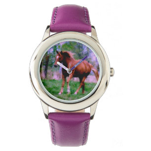 Voorjaarsdromen, zuring Paard Trotting Horloge