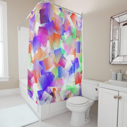 Voorjaarsfeesten... Douchegordijn (In situ)