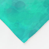 voorjaarsgroene Waterverf Fleece Deken (Hoek)