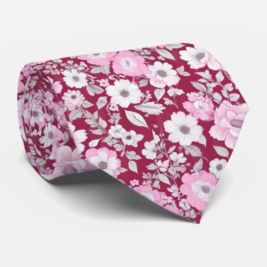 voorjaarsparfum stropdas (Opgerold)