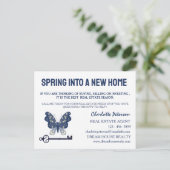 Voorjaarsproductie van landbouwlood in onroerend g briefkaart (Staand voorkant)