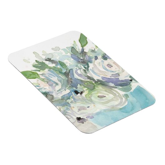 Voorjaarsregeling - Waterverf Bouquet Magneet (Rechterzijde)