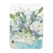 Voorjaarsregeling - Waterverf Bouquet Magneet (Verticaal)