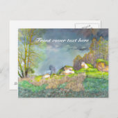 Voorjaarsstorm Briefkaart (Voorkant / Achterkant)