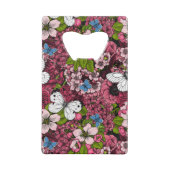 Voorjaarstuin 2 kredietkaart flessenopener (Achterkant)