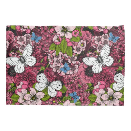 Voorjaarstuin 2 kussensloop (Achterkant-Links)