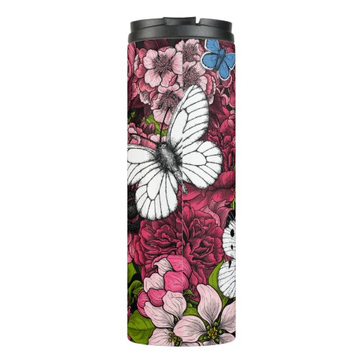 Voorjaarstuin 2 thermosbeker (Achterkant)