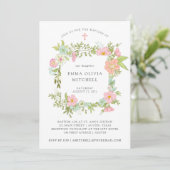 voorjaarstuin | bloemendoop kaart (Staand voorkant)