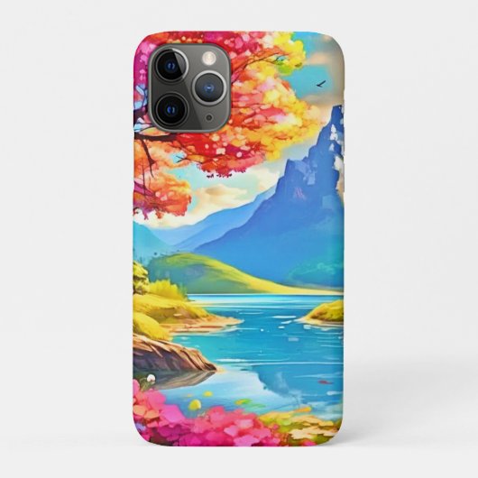 Voorjaarsvallei: Uitzicht Case-Mate iPhone Case (Achterkant)