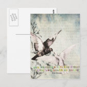 Voorjaarsvogels Briefkaart (Voorkant / Achterkant)