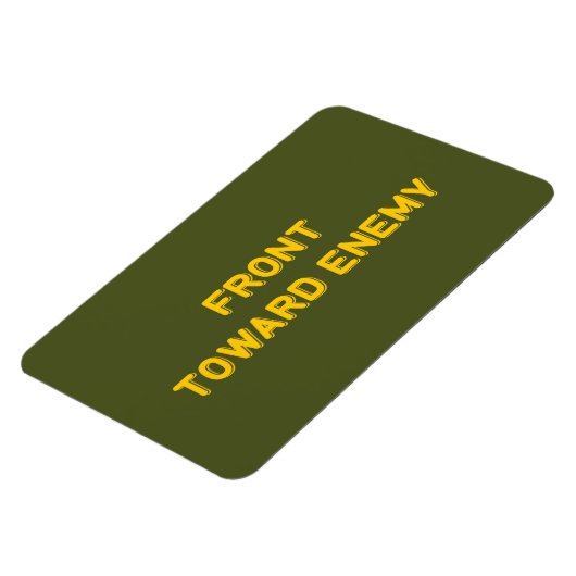 VOORKANT RICHTING VIJAND MAGNEET (Linkerzijde)