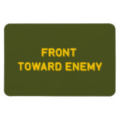 VOORKANT RICHTING VIJAND MAGNEET (Horizontaal)