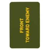 VOORKANT RICHTING VIJAND MAGNEET (Verticaal)