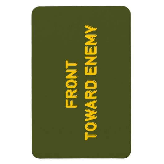 VOORKANT RICHTING VIJAND MAGNEET (Verticaal)