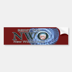Voorkom de NWO Bumpersticker