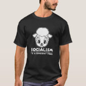 Voorkomen Socialisme Democratisch Schaap Politieke T-shirt (Voorkant)