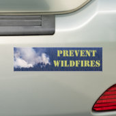 VOORKOMEN WILDFIES BUMPERSTICKER (Op auto)