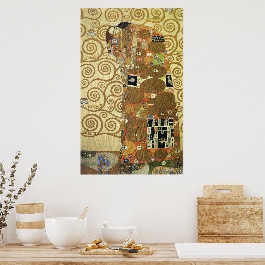 Voorkoming Stoclet Fries Poster (Keuken)